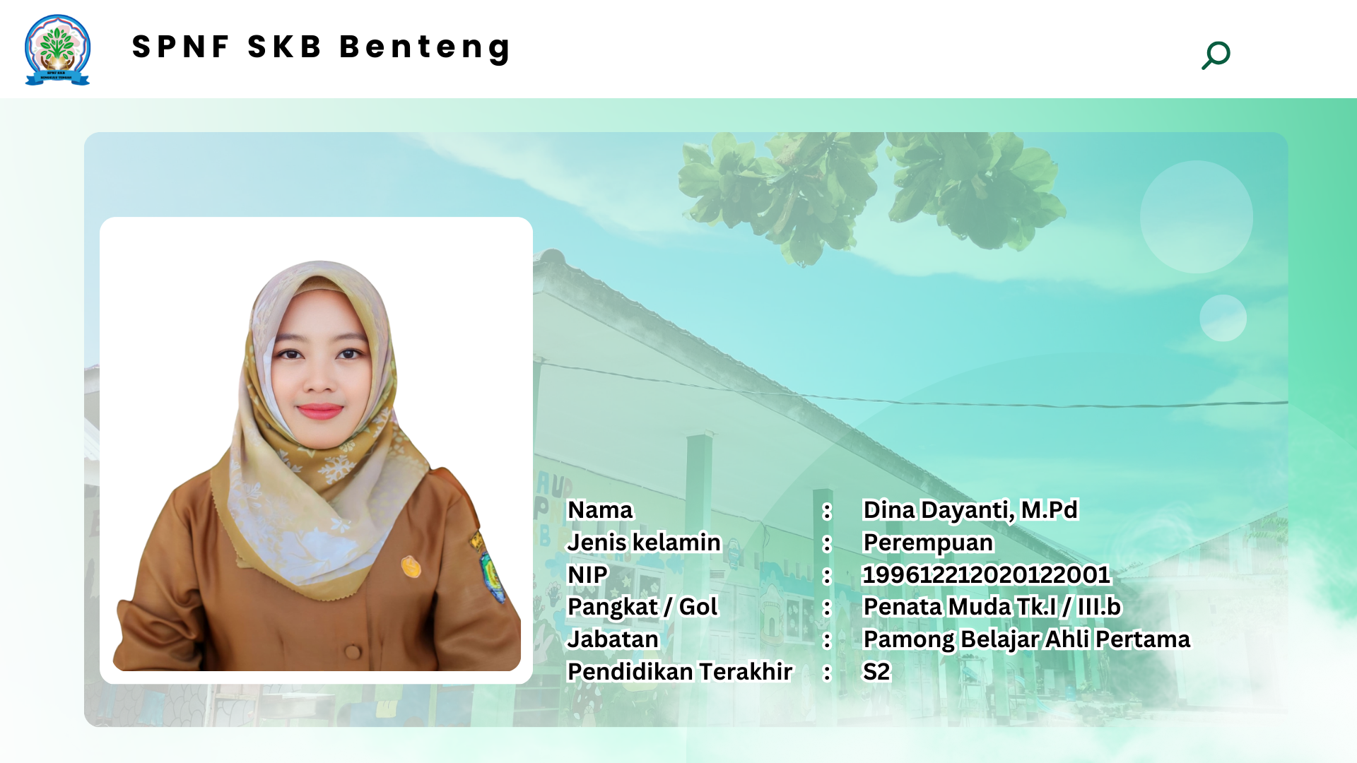 Sambutan Kepala SPNF SKB Benteng